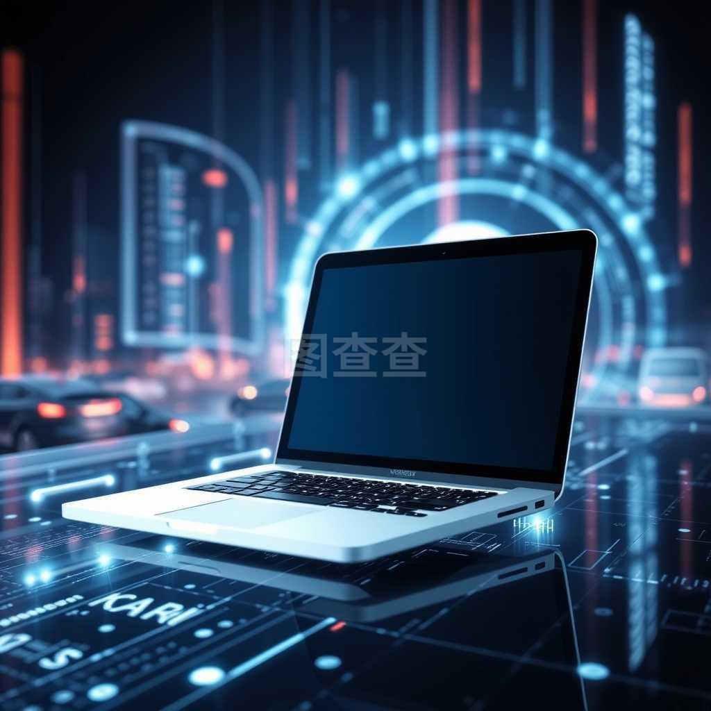 融合高科技背景的筆記本電腦 信息技術發(fā)展的核心技術平臺